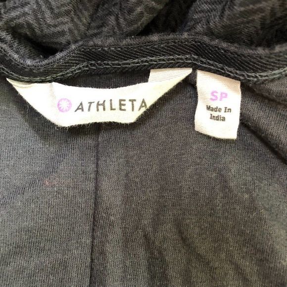 Athleta Perfect Packer Dress Flint Grey Fireworks Size S - Picture 10 of 10